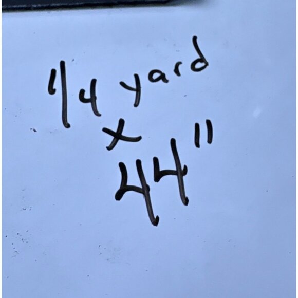 P&B Textiles 1/4 yard x 44" Green Cotton Fabric with Yellow & Red Diamond Patter - Picture 5 of 5